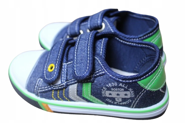 BUTY TRAMPKI CHŁOPIĘCE RZEPY WKŁ. SKÓRZANA PROFILOWANA ROZ.31 Płeć chłopcy