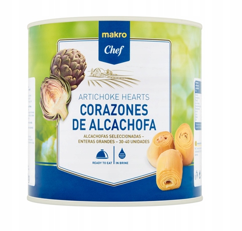 Levně makro Chef Artyčoky celé srdce 30-40 2,5 kg