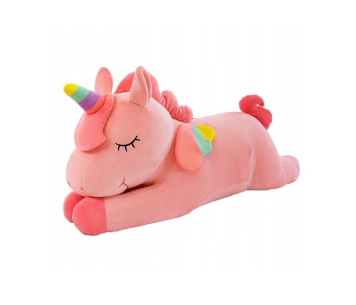 

Maskotka Poduszka Kocyk Unicorn Jednorożec Koc 3w1