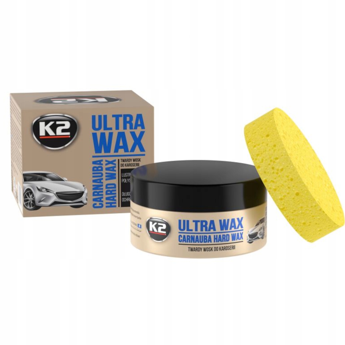 

K2 Ultra Wax Wosk Carnauba Nabłyszcza Chroni
