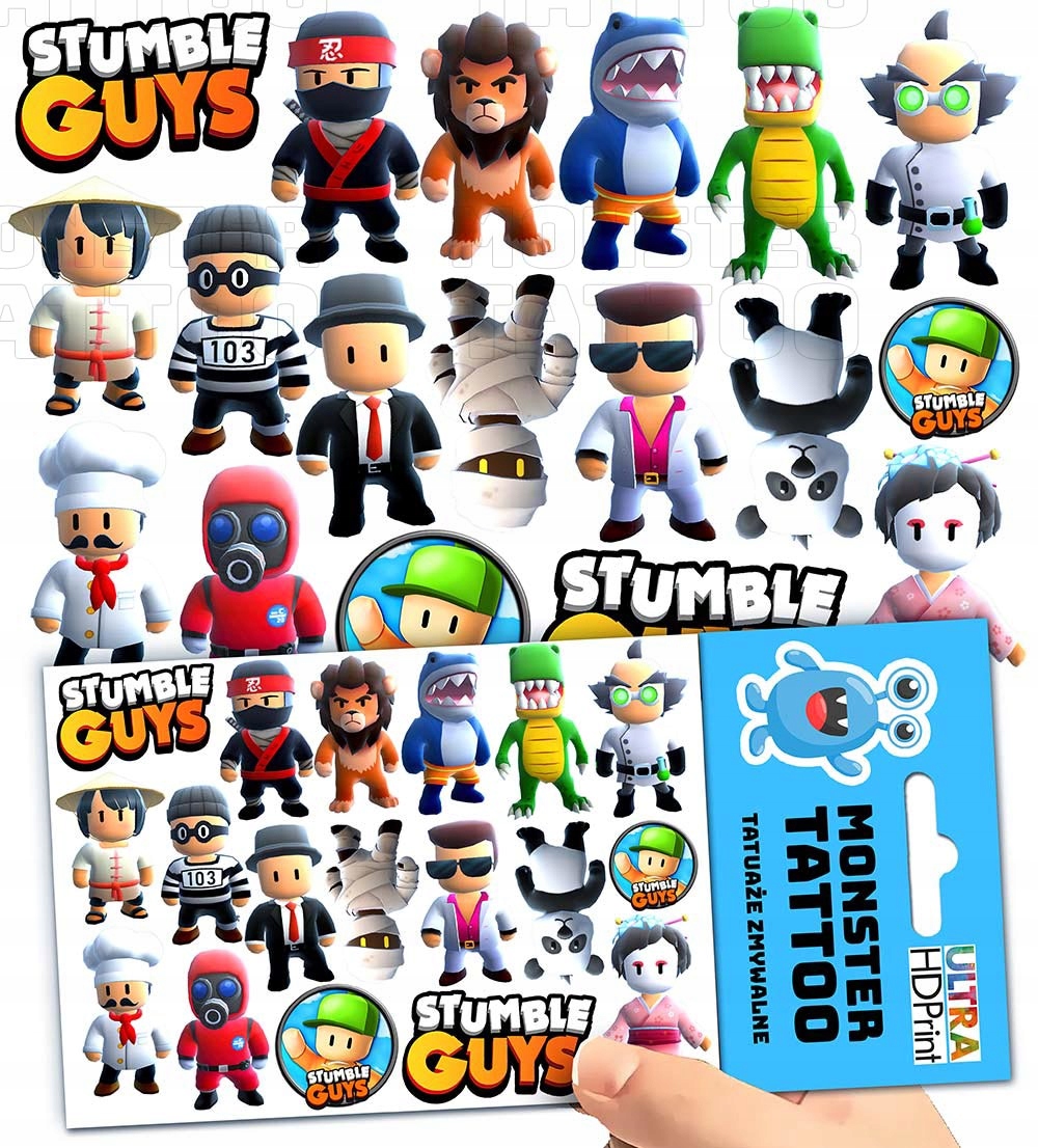 TATUAŻE ZMYWALNE TYMCZASOWE DLA DZIECI LILO I STICH WZORY ORYGINALNE