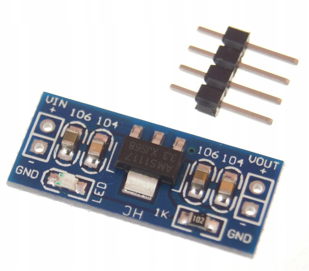 Mini przetwornica Step-down LM1117 3.3V
