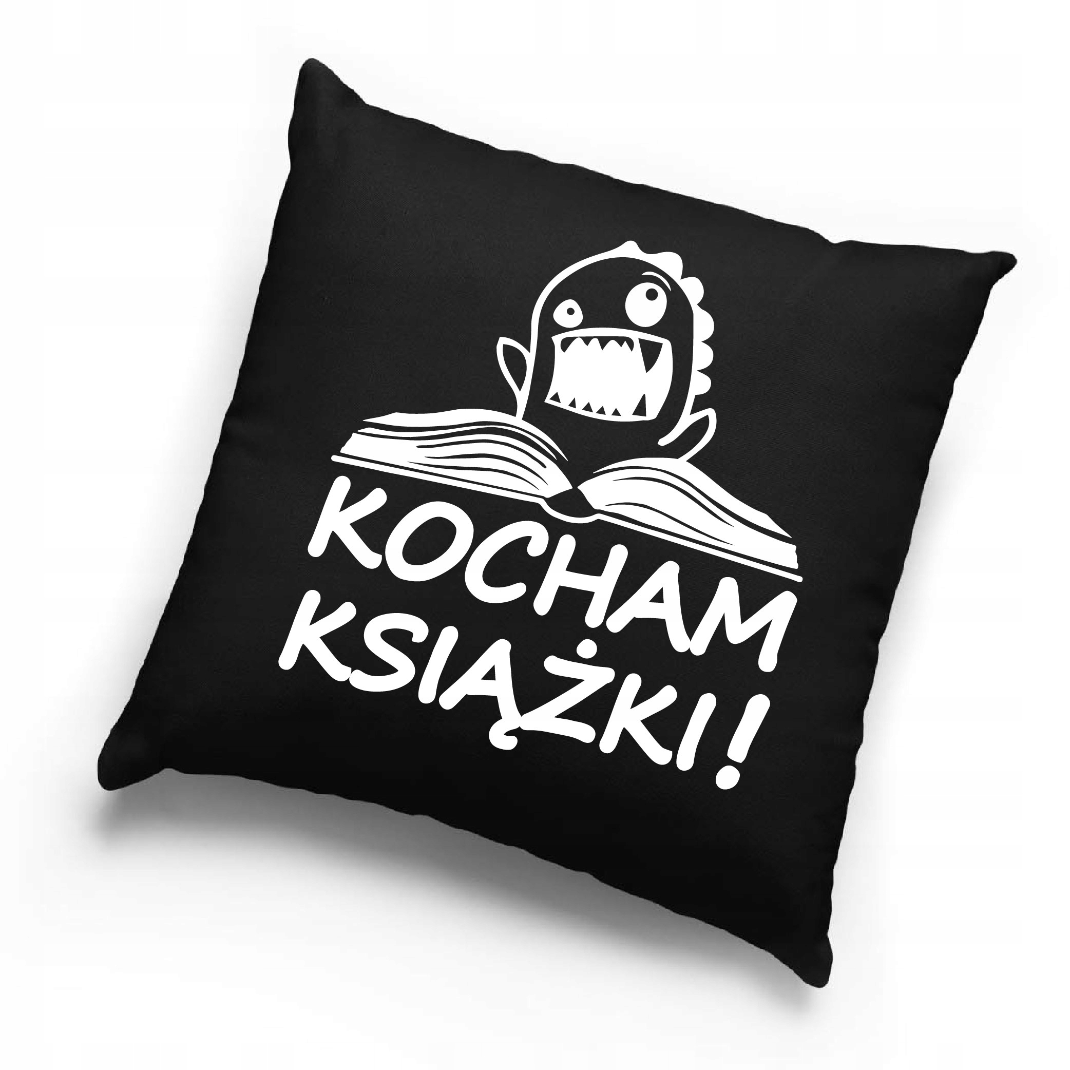 

Poduszka Kocham Książki Czytelnik Książek