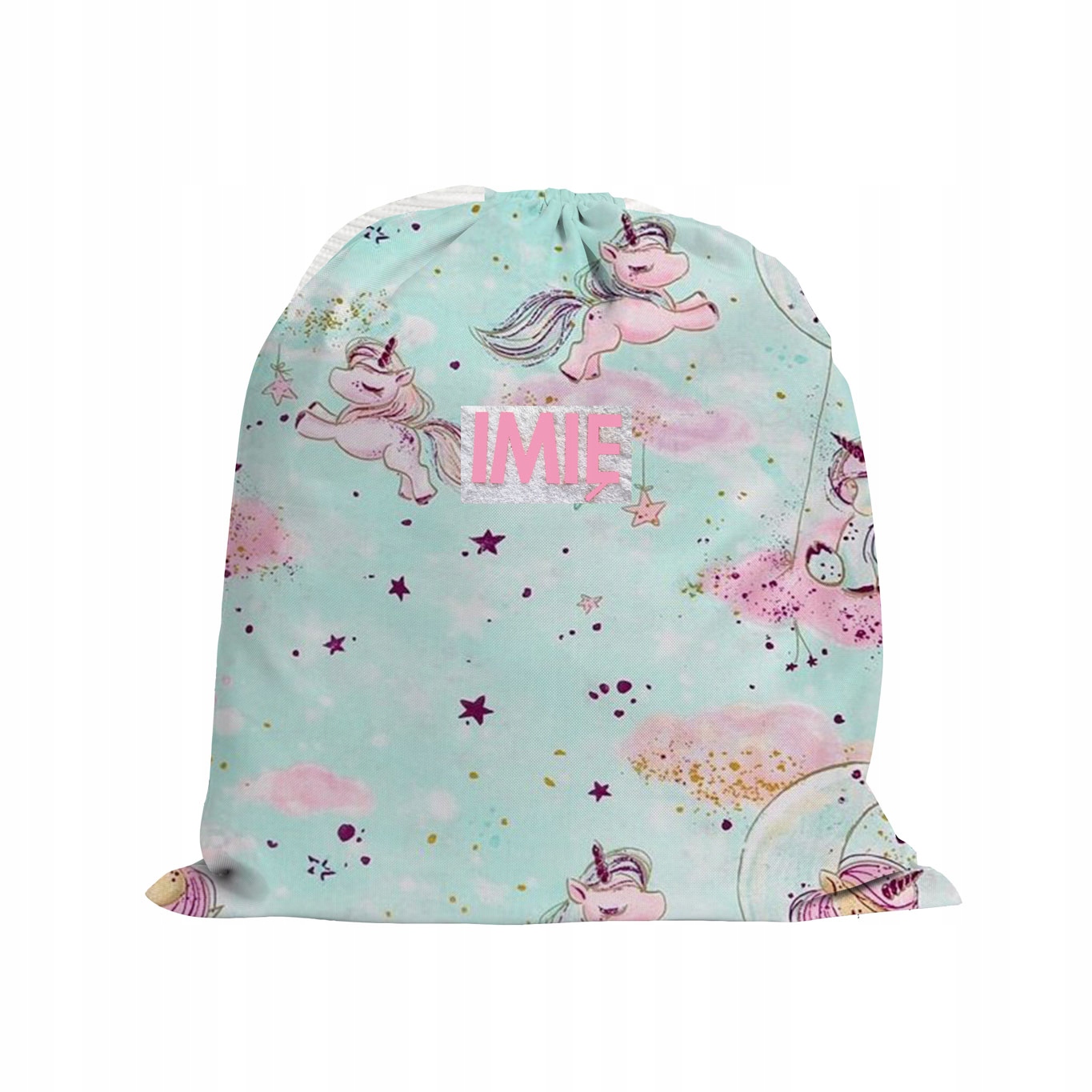 WOREK NA POŚCIEL DO PRZEDSZKOLA IMIĘ HAFT!