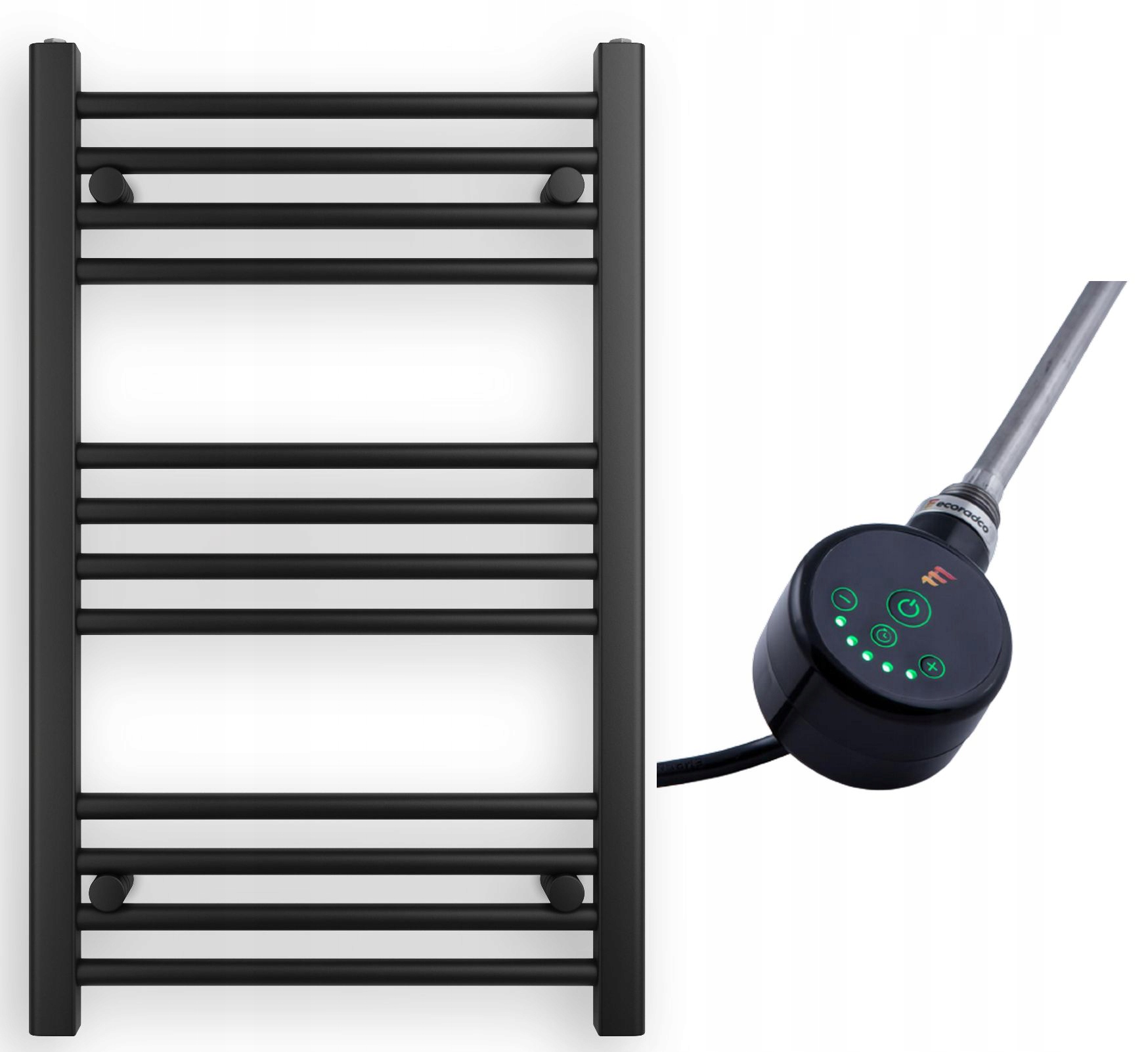 Radiátor Čierny 80/50 Elektrická Vykurovacia Tyč