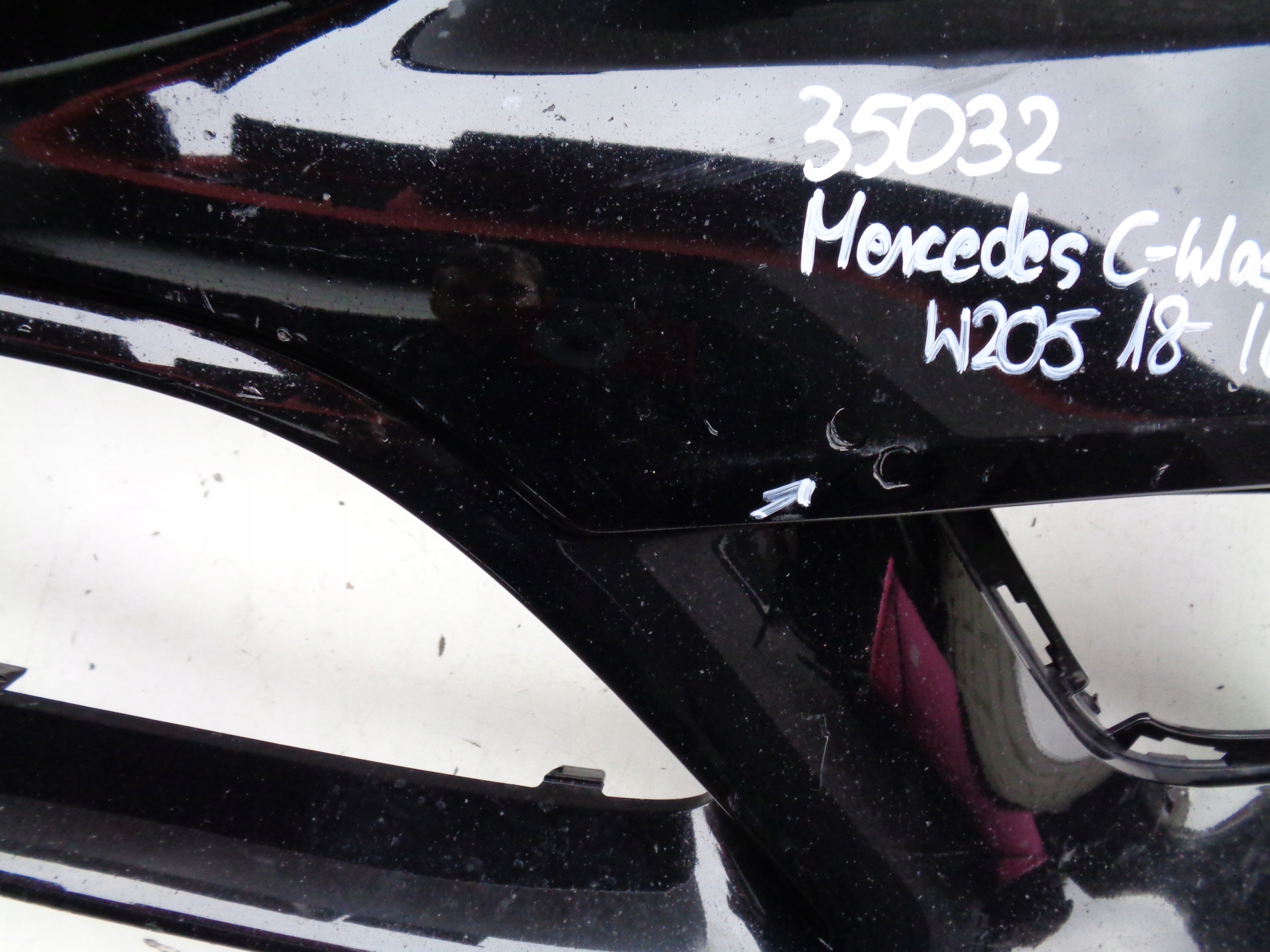 front bumper MERCEDES C-KLASA W205 18- LIFT