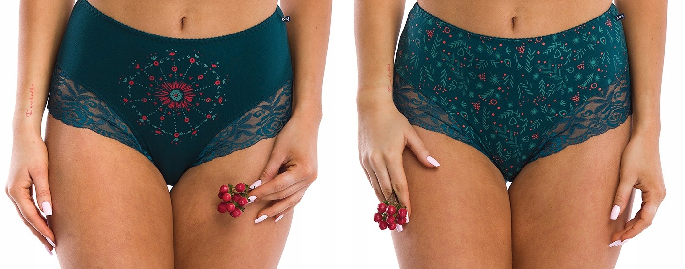 

Figi majtki damskie Key Lpf 708 2-pak Green / S