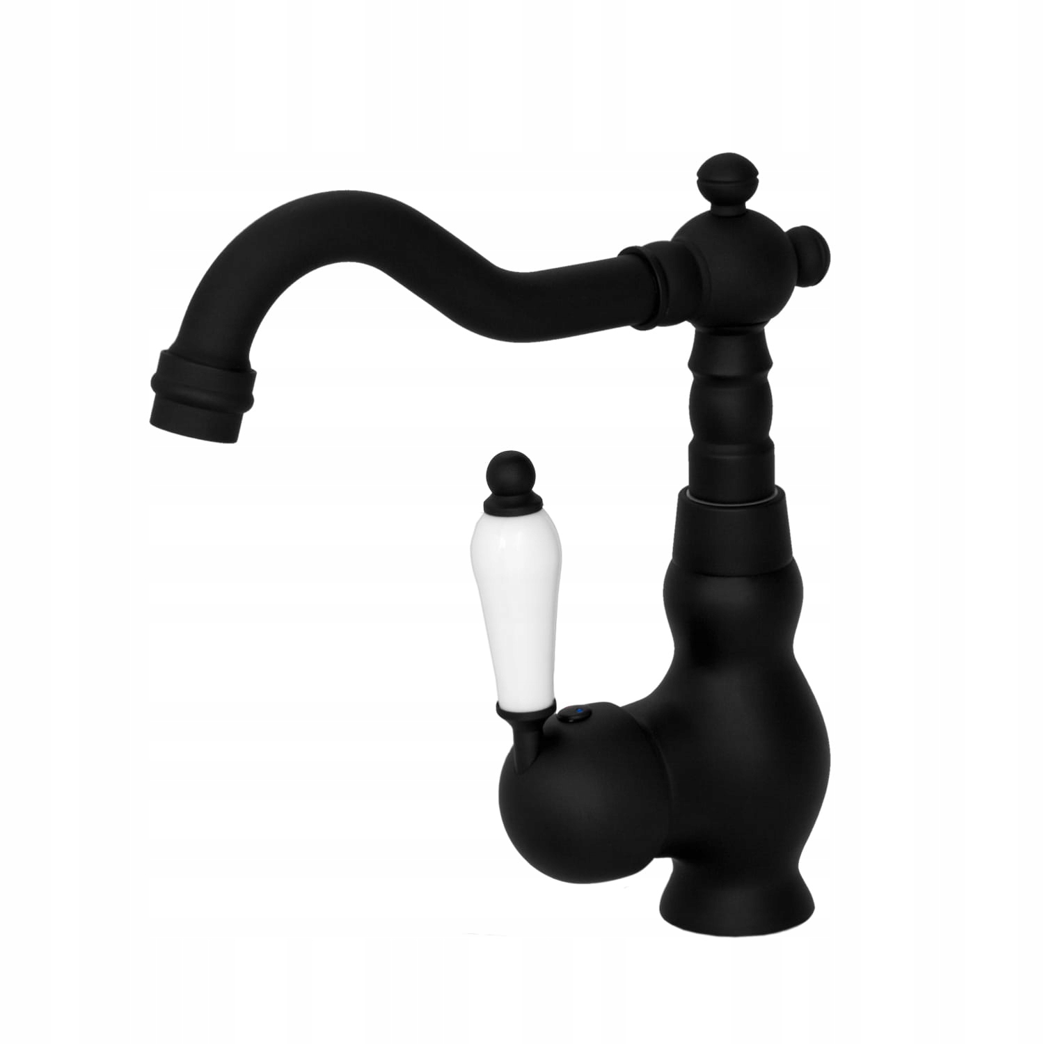 Černá Umyvadlová Baterie Retro VI GAMMA6 Na Desku