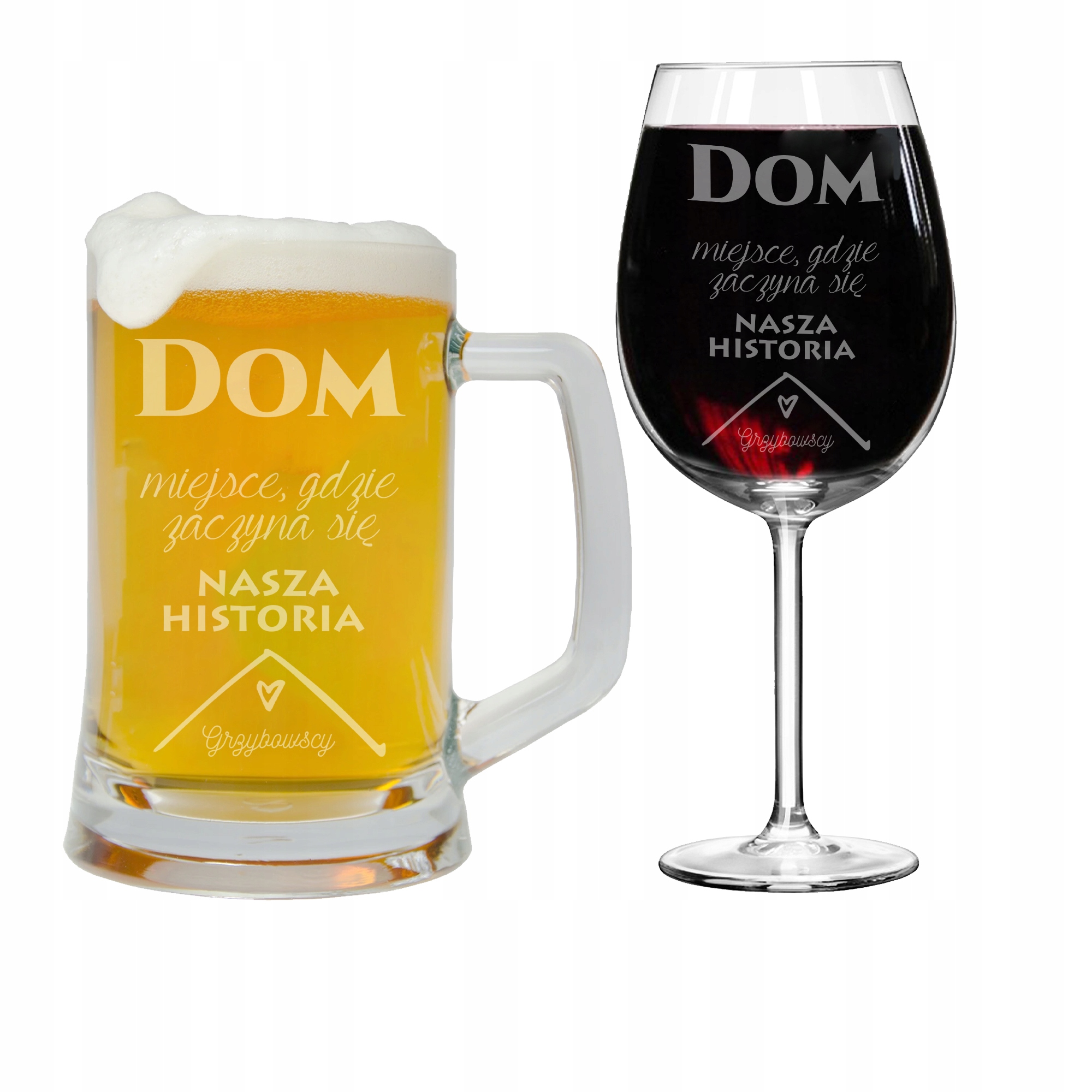 ZESTAW KIELISZEK WINO+KUFEL PARAPETÓWKA Z2