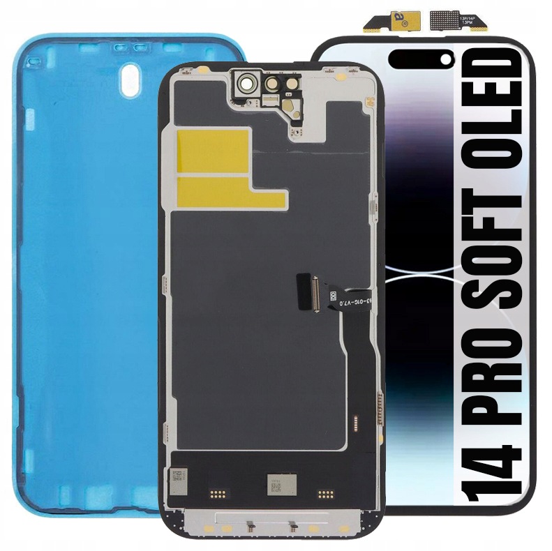 Displej Pro Iphone 14 Pro Soft Oled Displej Vyměnitelný IC Displej