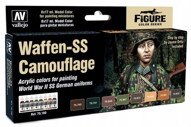 Vallejo 70180 Barvy Model Color Waffen Ss Camo