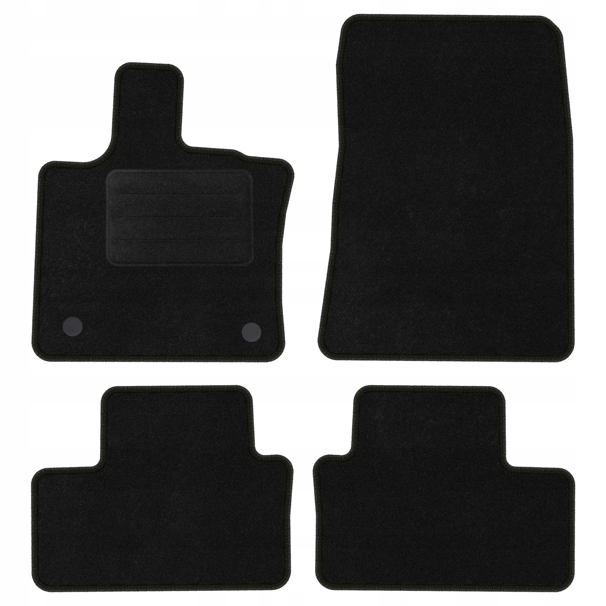 Renault Captur II 2019- Dywaniki Basic Texer