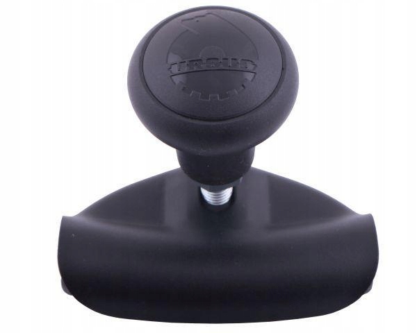 Gałka kierownicy czarna pokrywa z wkładkami gumowymi ORYGINAŁ URSUS, 387500 Numer katalogowy części 387500021CU