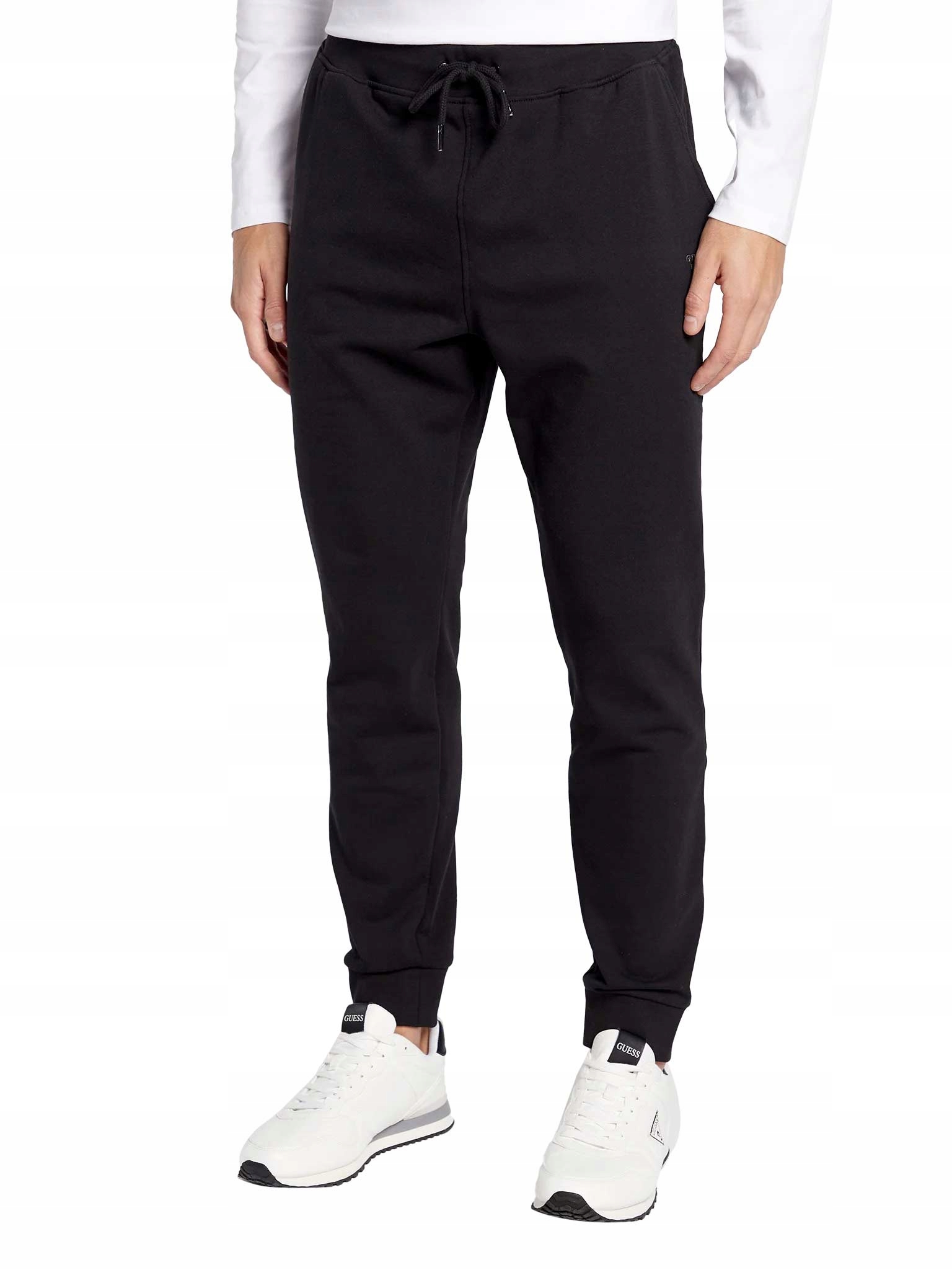 

Guess Spodnie Męskie Dresowe Adam Pant Czarne r.M