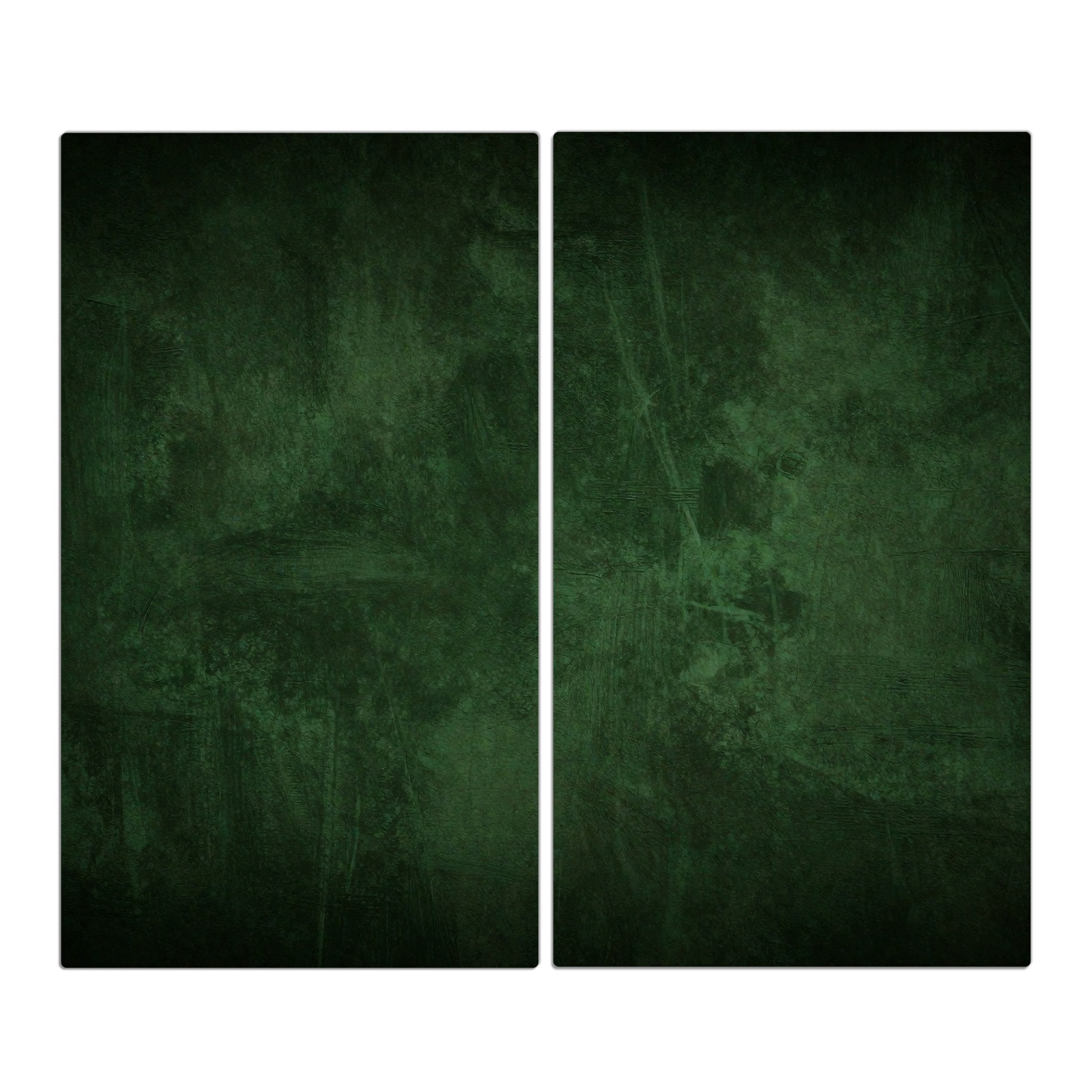 Skleněná ochranná deska na stěnu Zelený mramor 2x30x52 cm (sada 2 ks)