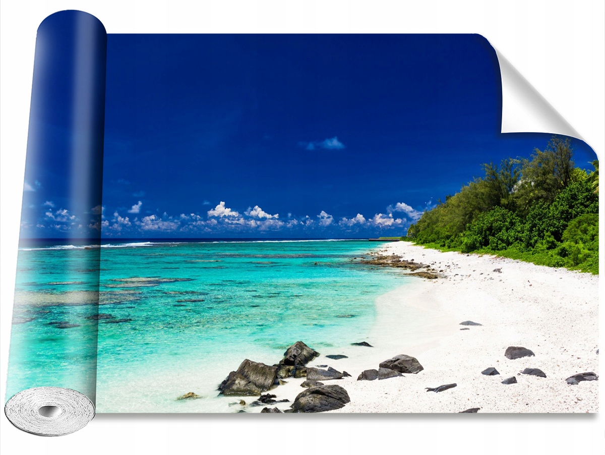 

Tapeta Samoprzylepna Plaża Biały piasek 104x70