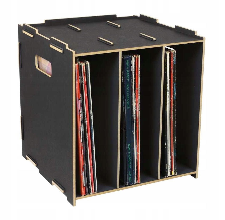 Półka stojak segregator na płyty winylowe gramofonowe winyle Lp 12"