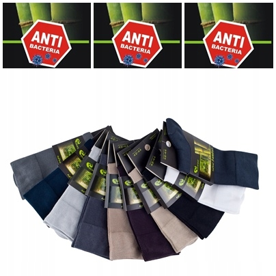 Ponožky Pánské Bambusové Skarpol Vel 45-47 10 Párů