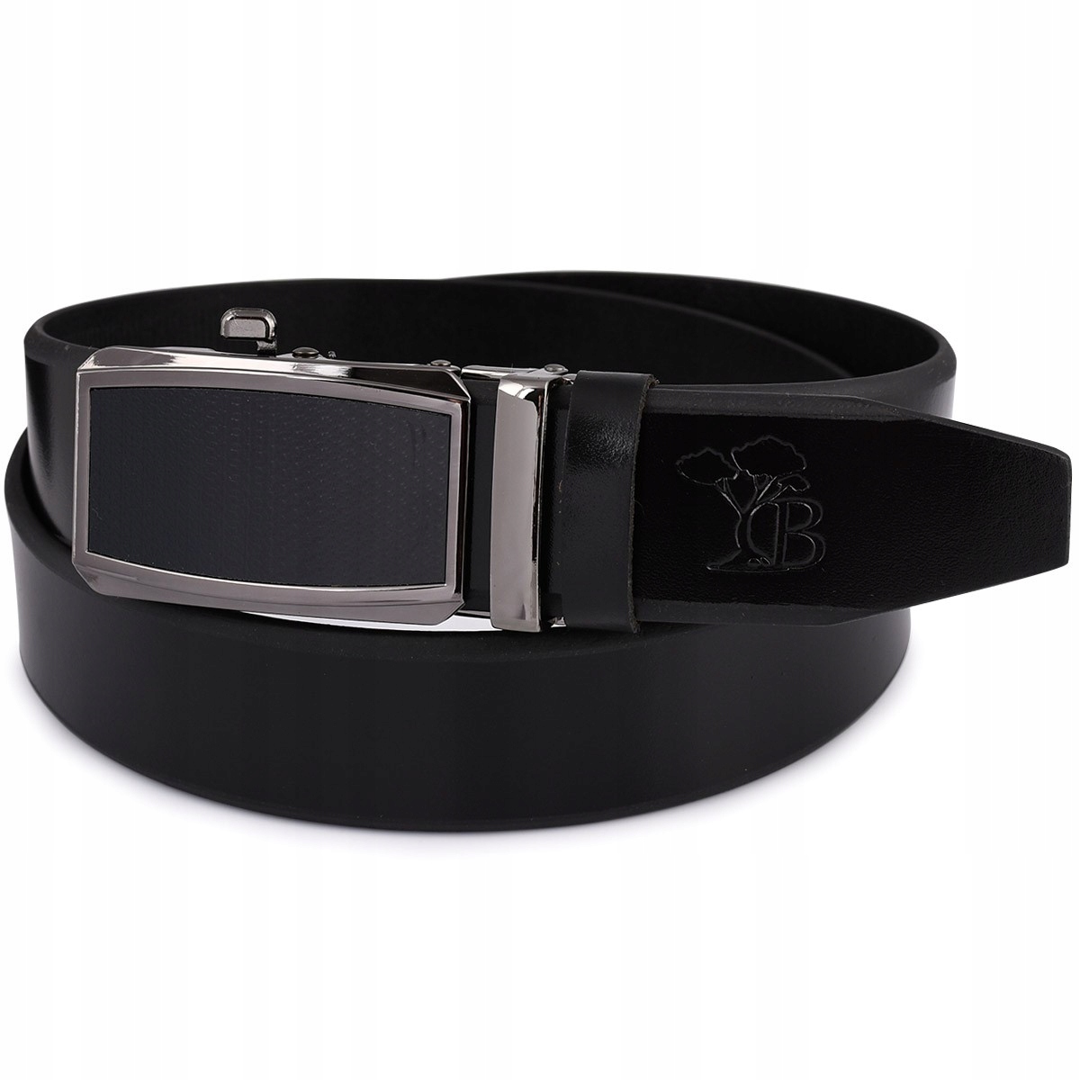 Męski pasek skórzany Klamra Automat Czarny A21 Beltimore Kod producenta A21