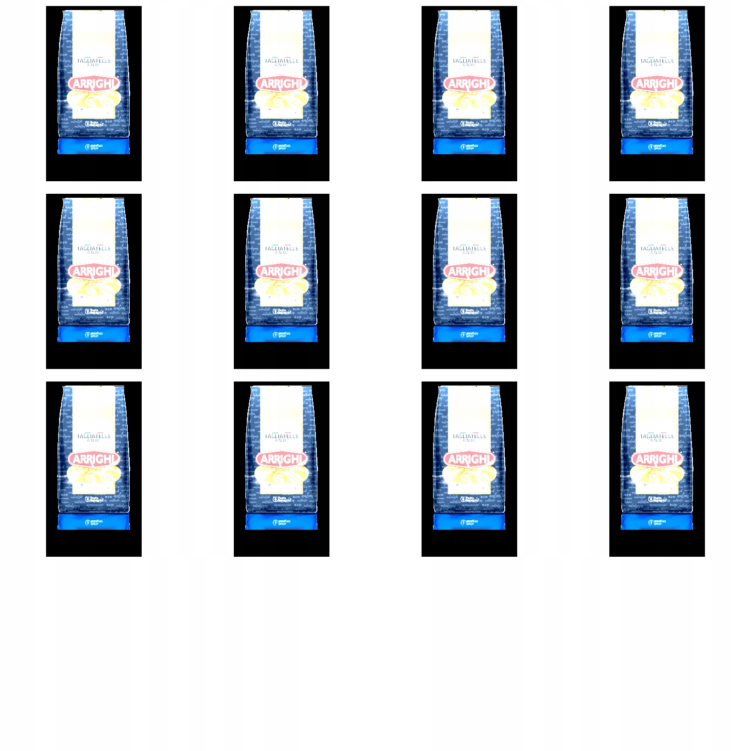 12x 500g Arrighi makaron tasiemki nr88 Karton