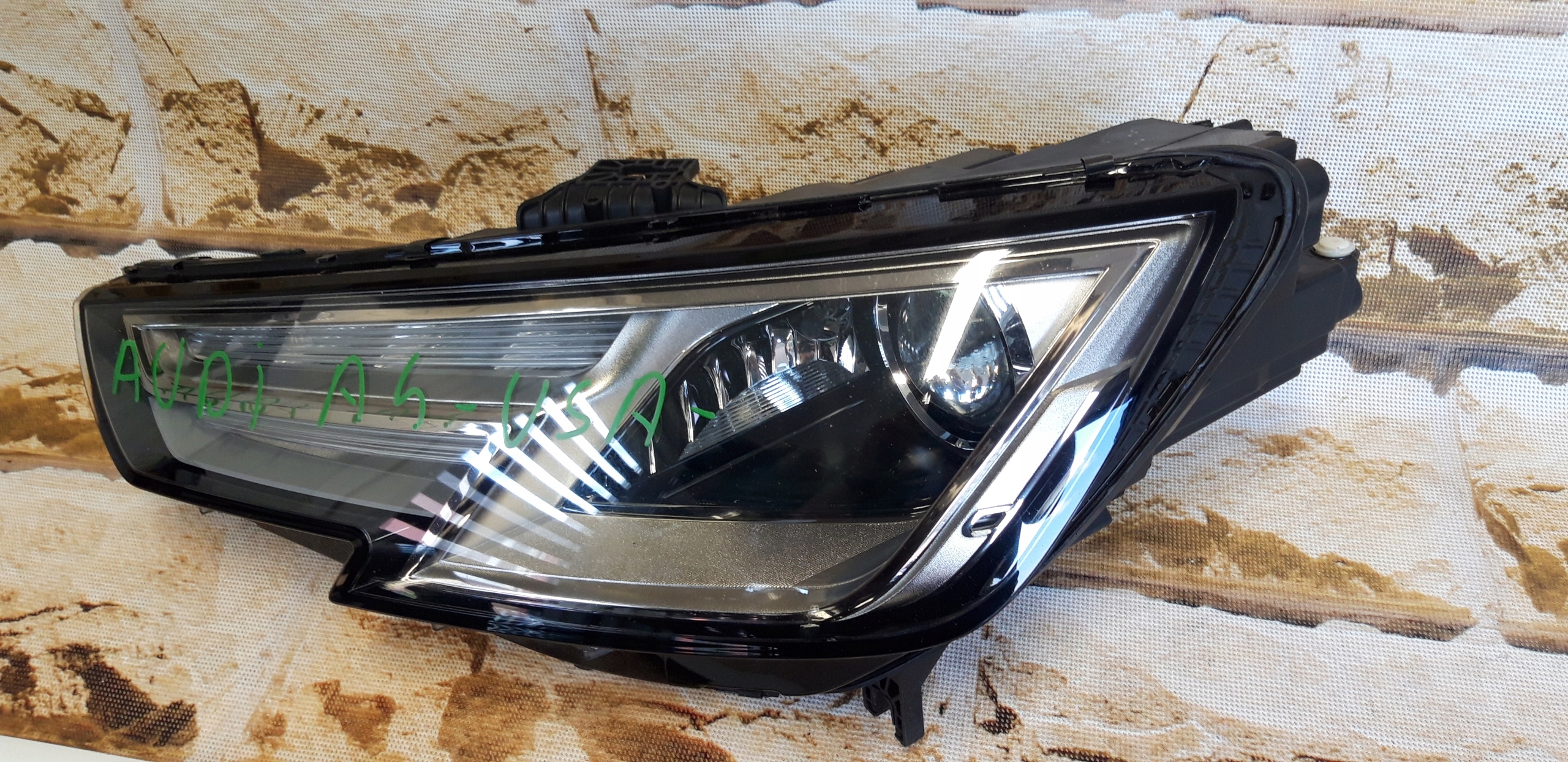 audi a4 8w0 17 lampa xenon led lewa usa ameryka
