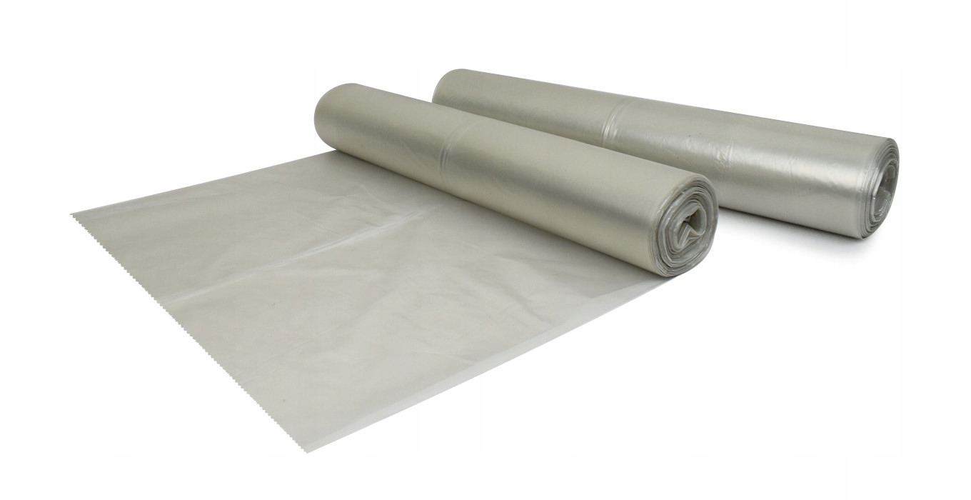 

Przeźroczyste Worki na śmieci 160L 20szt Ldpe