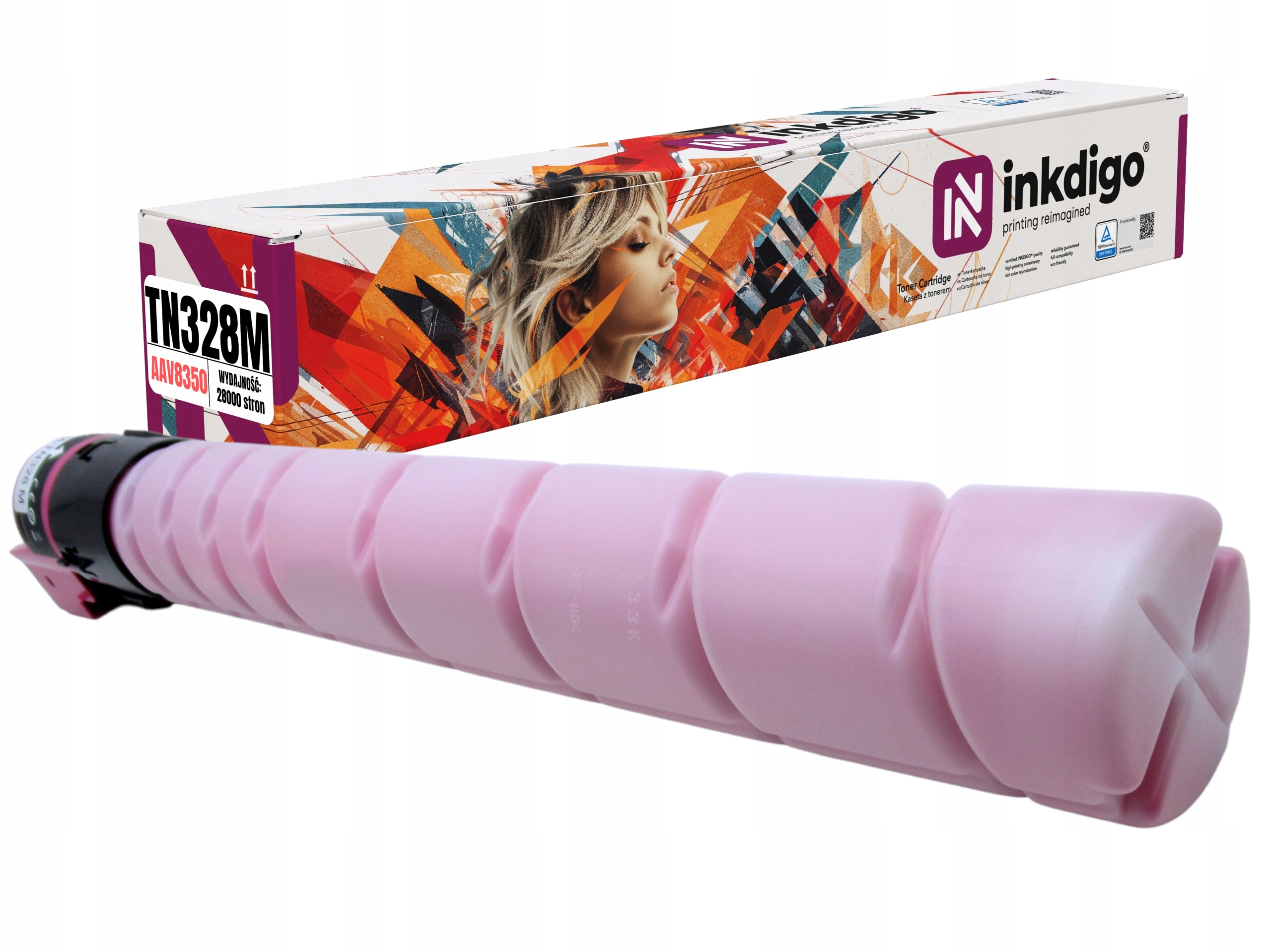 Náhradní TN328M Toner Do Tiskárny Konica Minolta Bizhub C250i C300i C360i