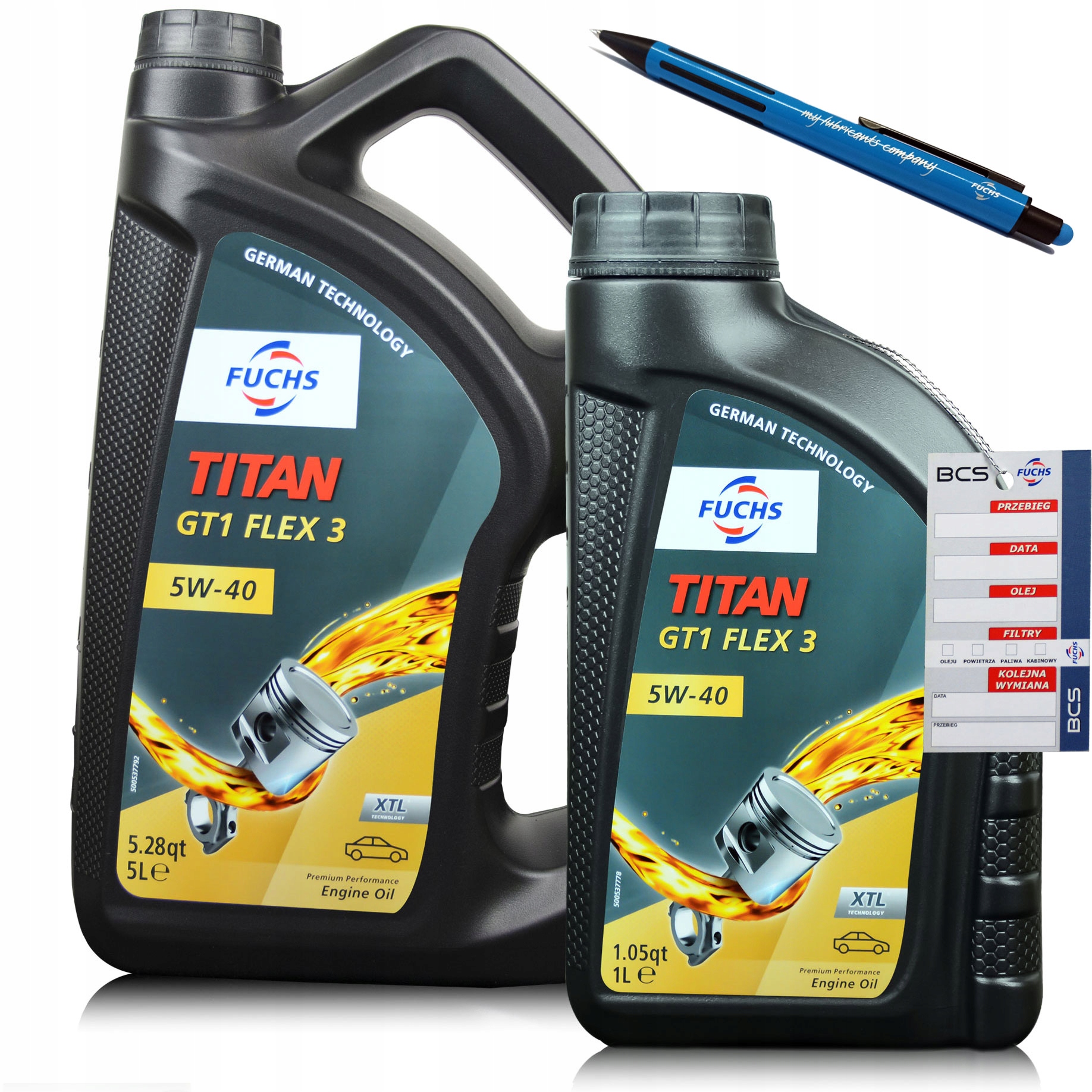 

Fuchs Titan GT1 Flex 3 5W40 Xtl 6 Litrów Dystr.