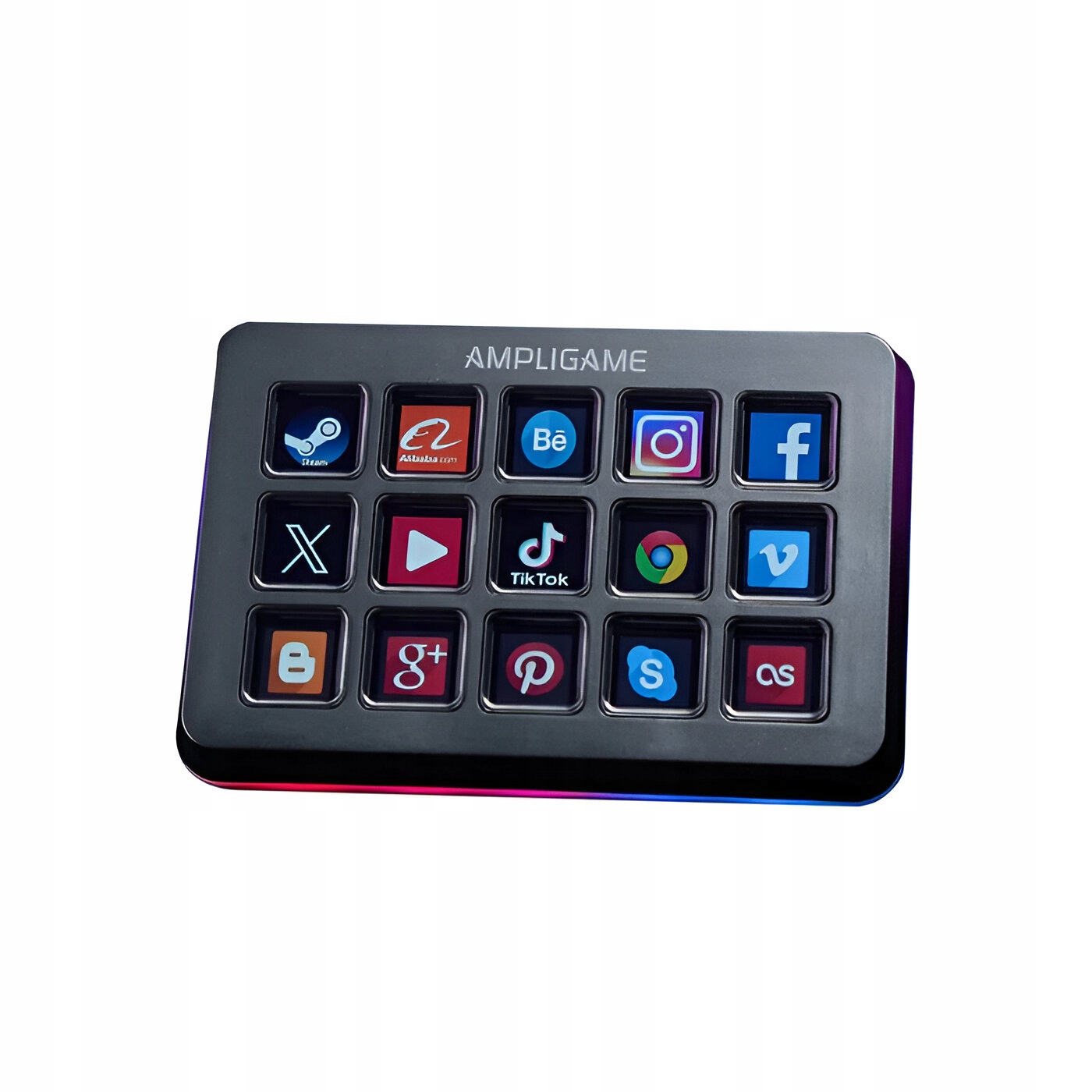 Streamovací panel Fifine D6 Stream Deck Rgb Kontrolér Scén Obs Zkratky Pc