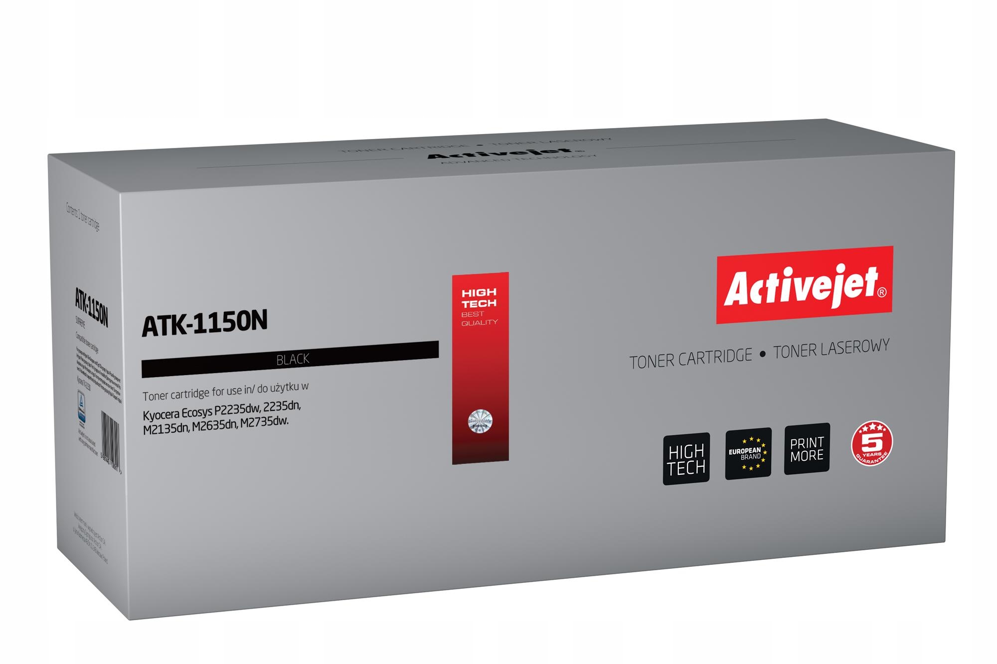 Toner ActiveJet pro Kyocera ATK-1150N černý