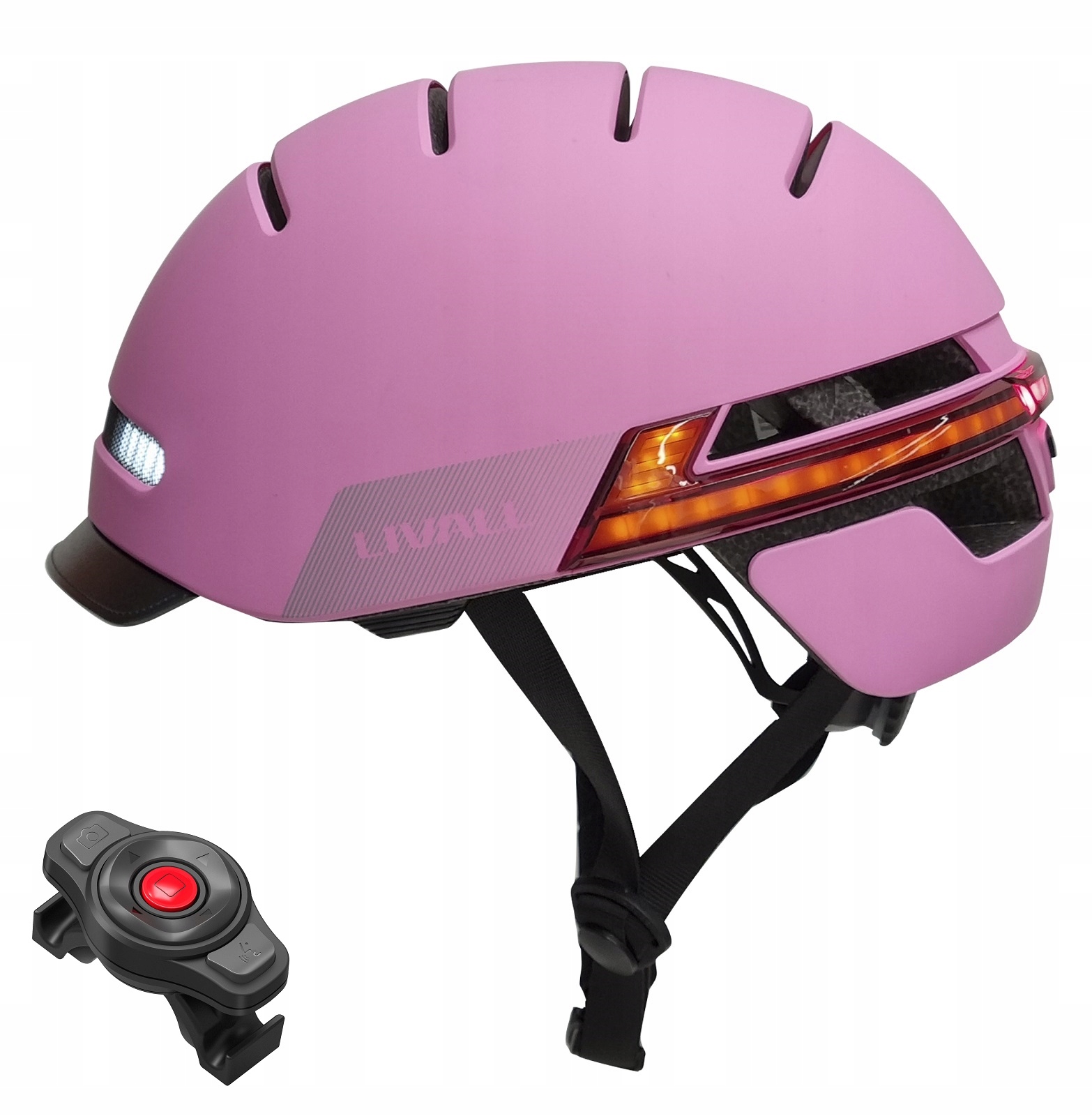 Cyklistická přilba na koloběžku Kolečkové brusle Smart Livall BH51M Neo Led světla M