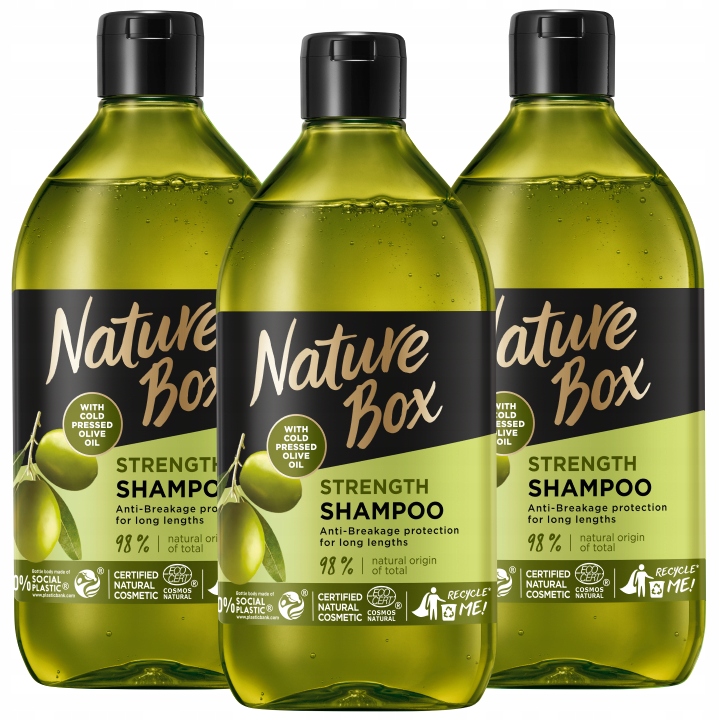 

Nature Box Olive Oil Szampon Do Włosów 3x385Ml