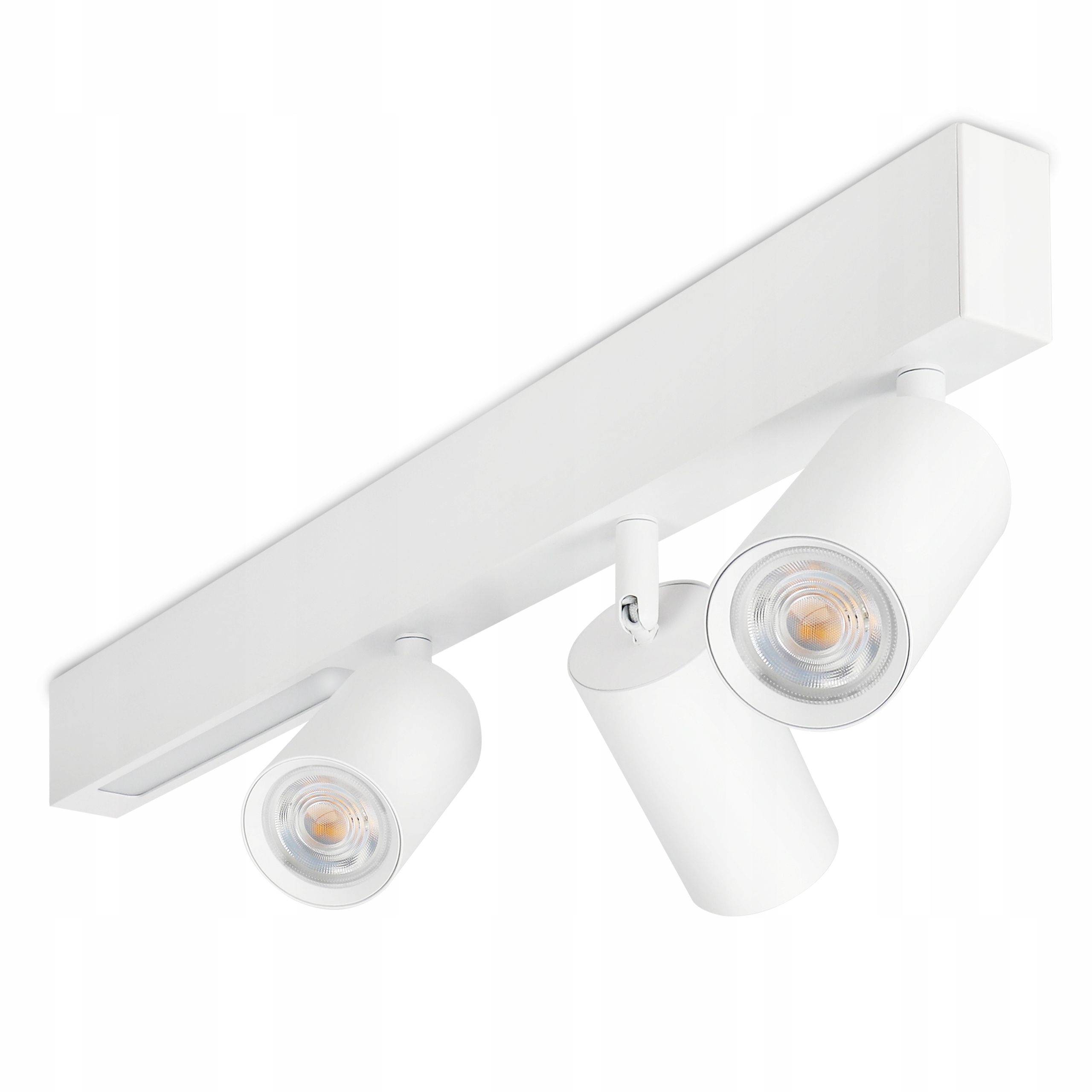 Stropní Svítidlo Halogenové svítidlo Spotová lišta na omítku 3X GU10 9W Led