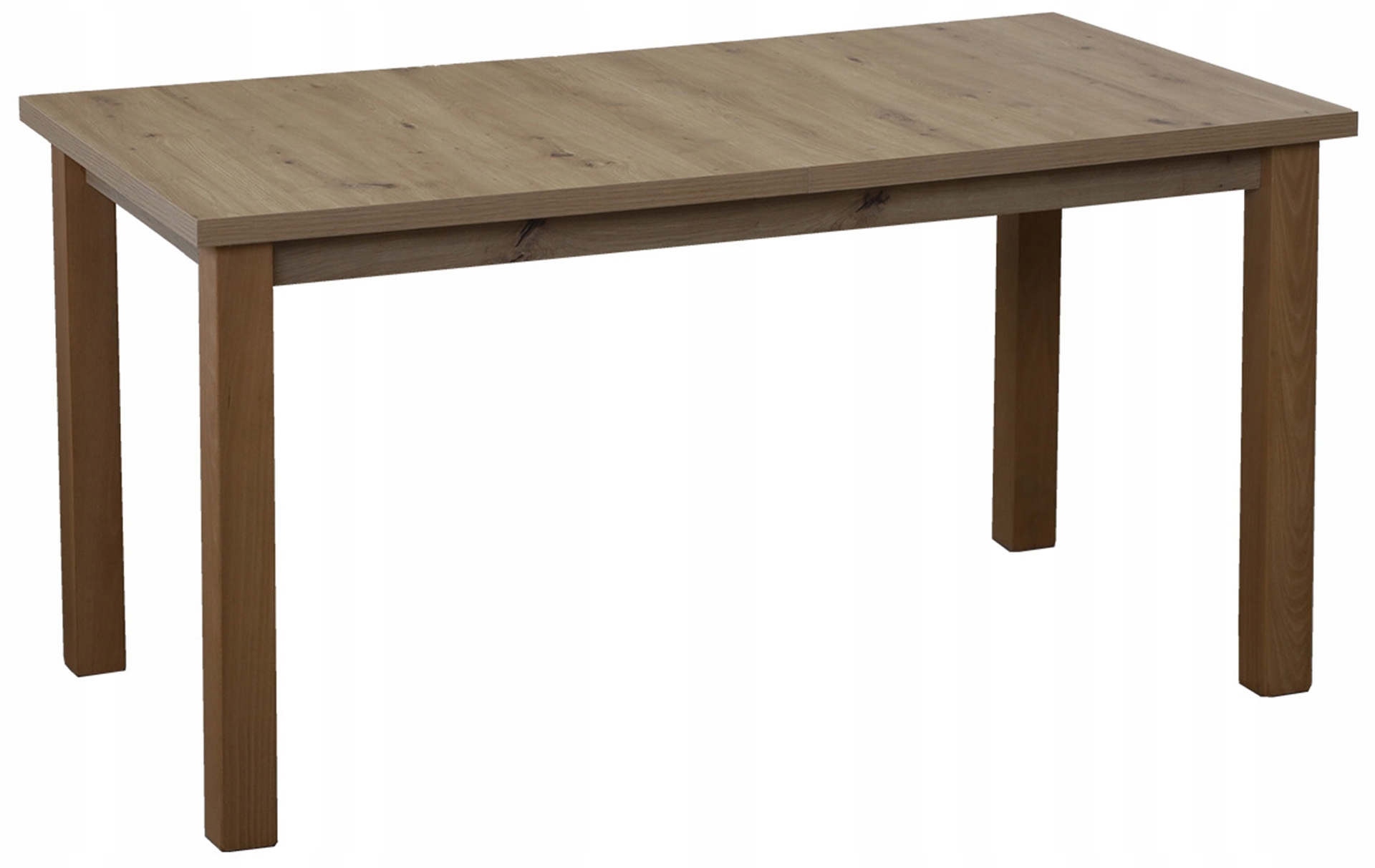 Rozkládací kuchyňský stůl do jídelny a obývacího pokoje Lap 150/190x80 Dub Artisan