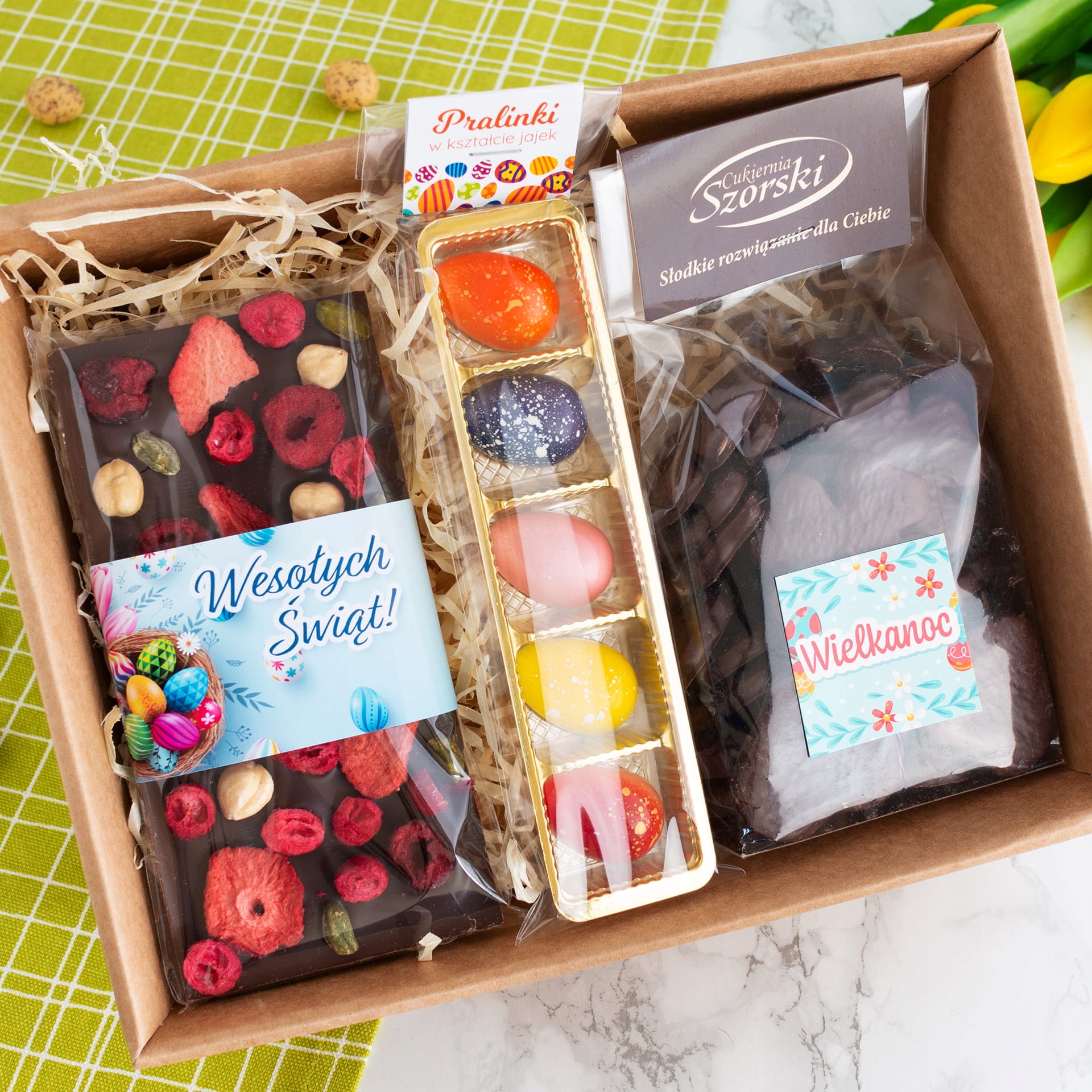 Wielkanocny zestaw słodkości