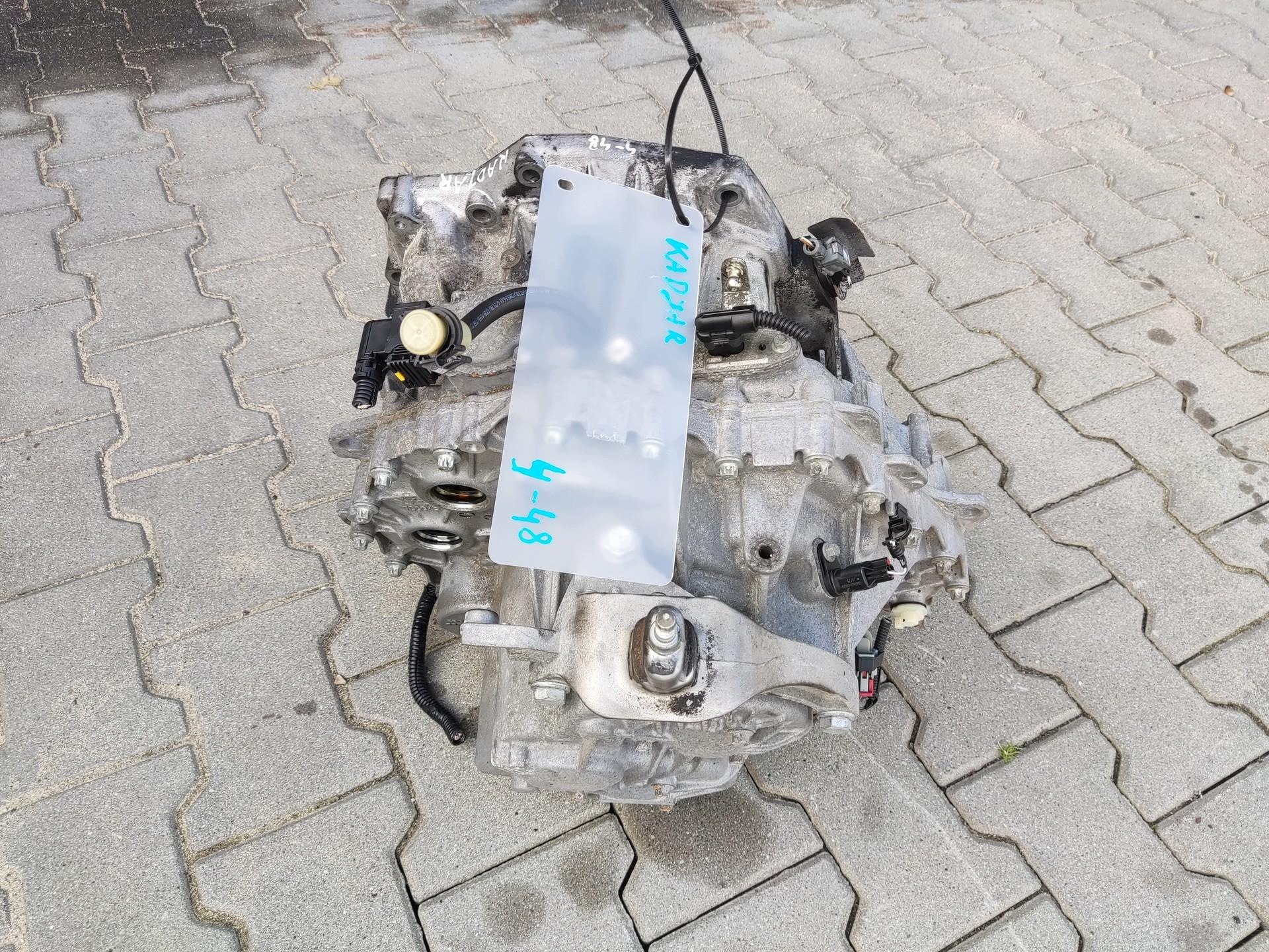 gearbox, automatic RENAULT KADJAR 1.5 BLUE DCI 15- DC4007 DC4 007
