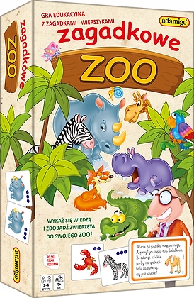 

Zagadkowe mini zoo gra edukacyjna dla dzieci