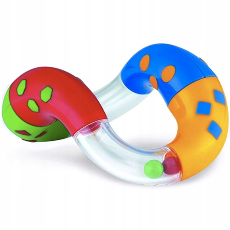 

Grzechotka Twister Łamigłówka Kuleczki Tolo Toys