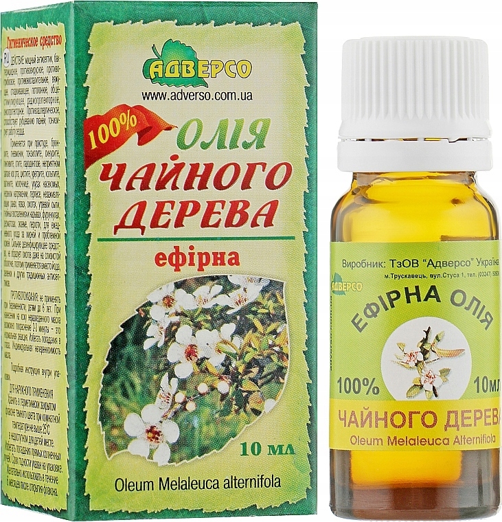 Olejek z Drzewa Herbacianego, Adverso, 10 ml