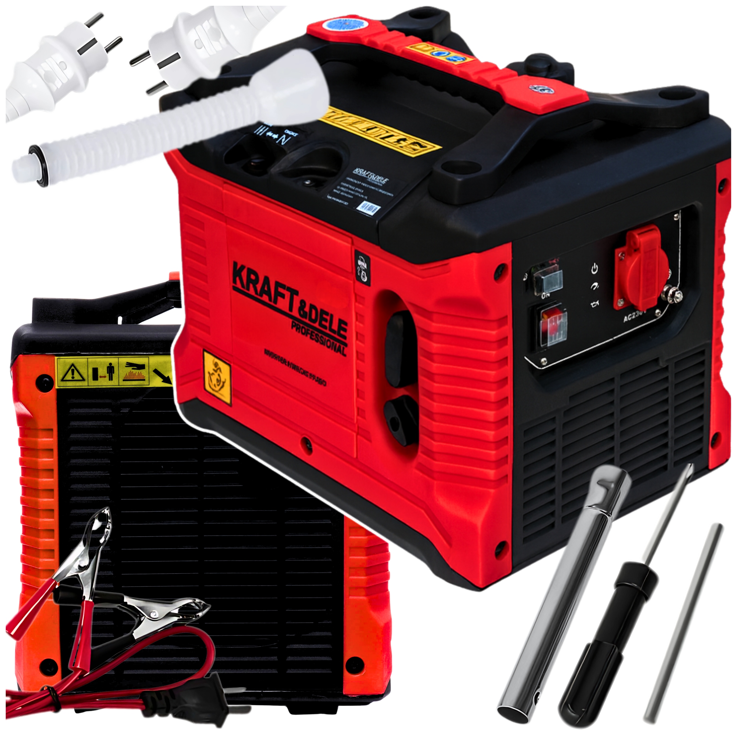 Výkonný Invertorový Generátor Proudu 1500 W 230 V, Tichý