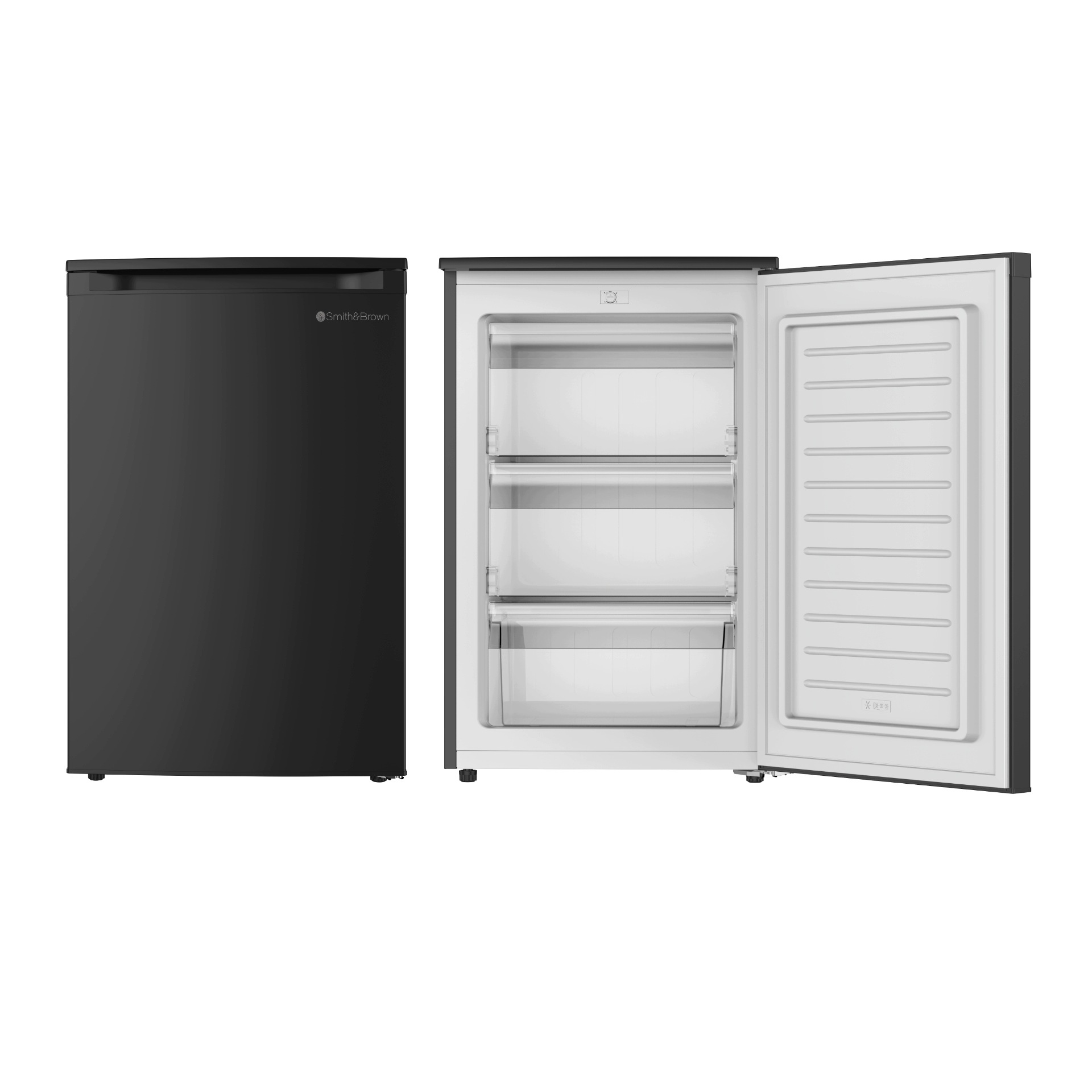 Zamrażarka podblatowa 85cm 98L Smith&Brown SZTTF-211-BE3 Czarna