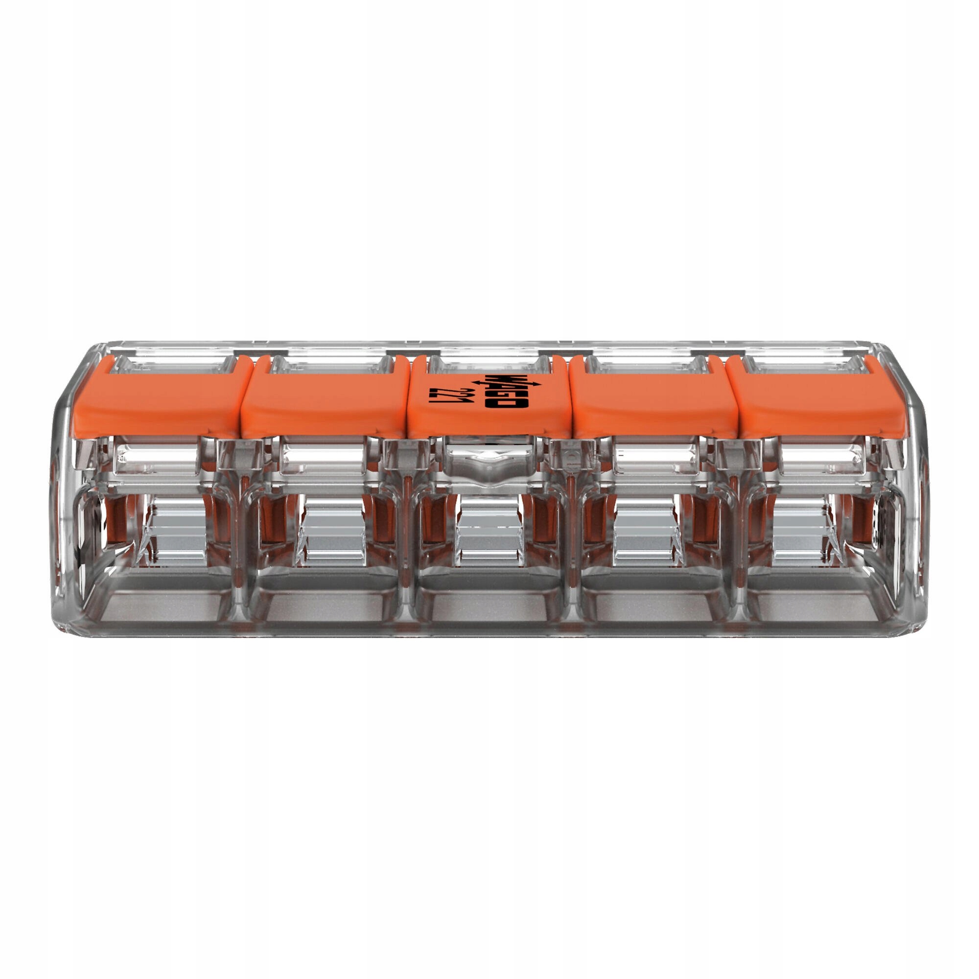 WAGO SZYBKOZŁĄCZKA ZŁĄCZKA UNIWERSALNA DRUT/LINKA 5x4mm 221-415 10 szt Marka Wago