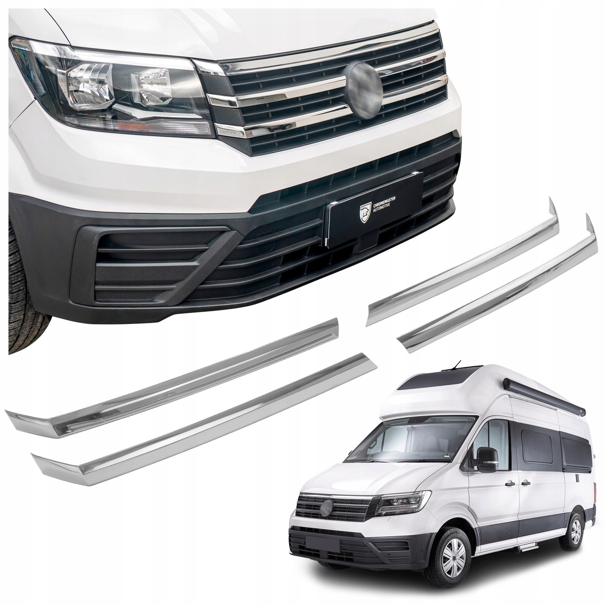 Lišty atrapy predného krytu grilu pre Vw Grand California I 2019-