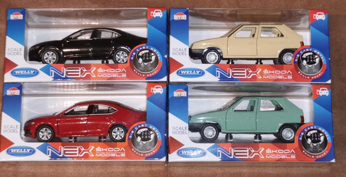 WELLY SKODA MIX 1:34 8567