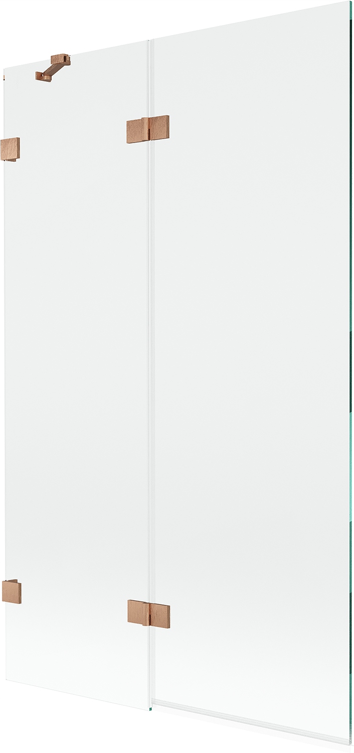 Mexen Lunar vana sprchová zástěna, 2-dílná, levá, 110 x 150 cm, transparent