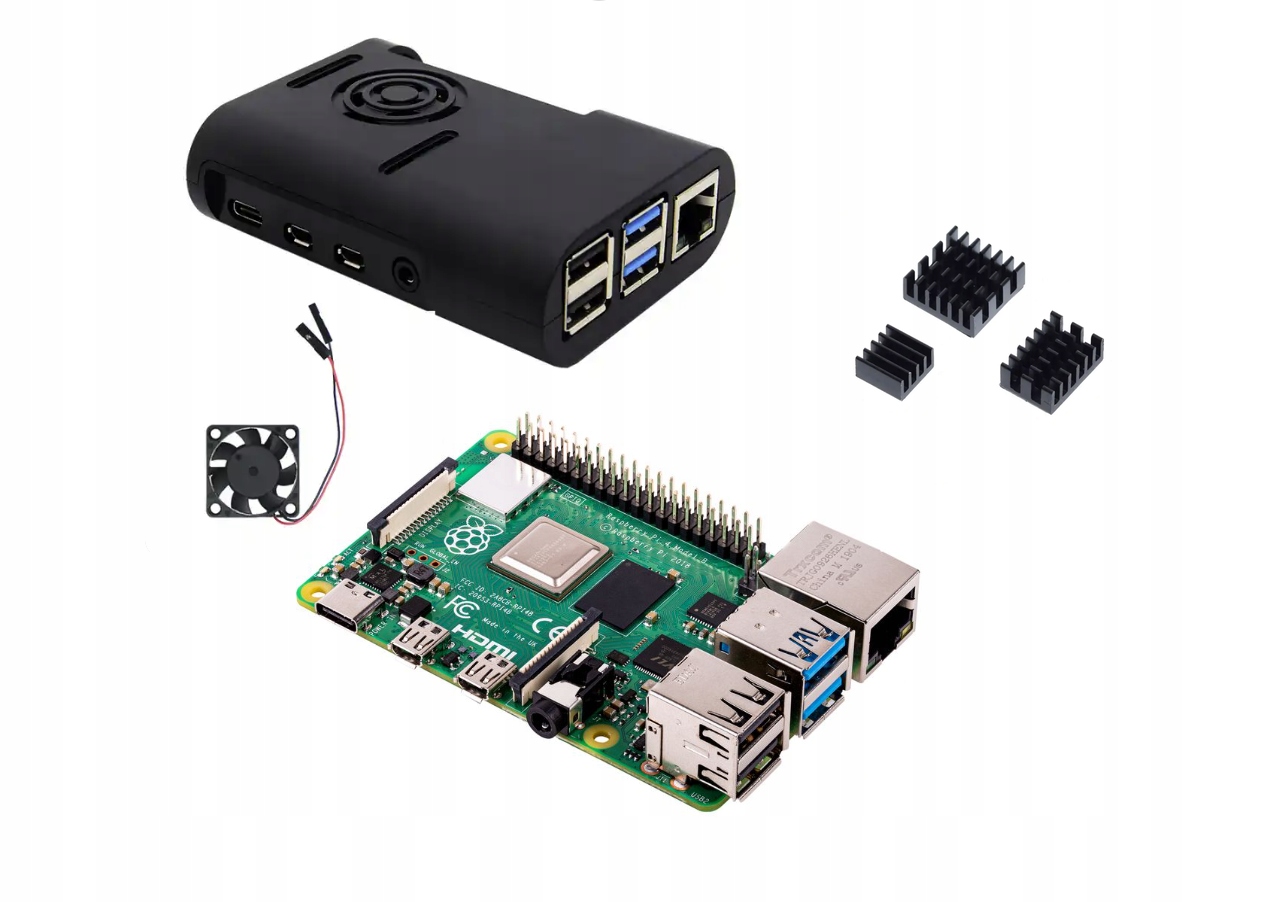 Raspberry pi 4b 4GB chladiče