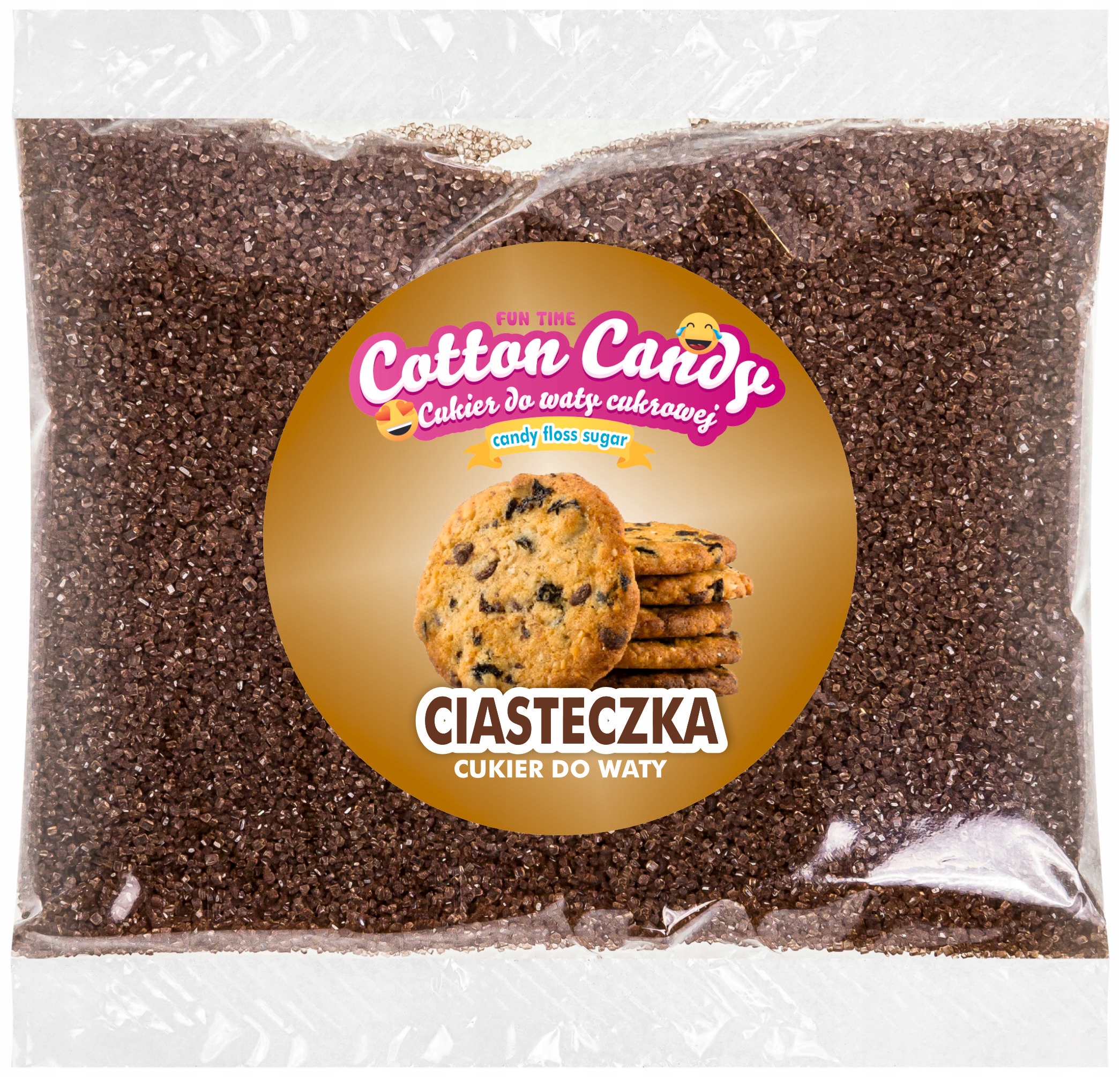 Cukier do Waty Cukrowej kolorowy CIASTECZKOWY 100g