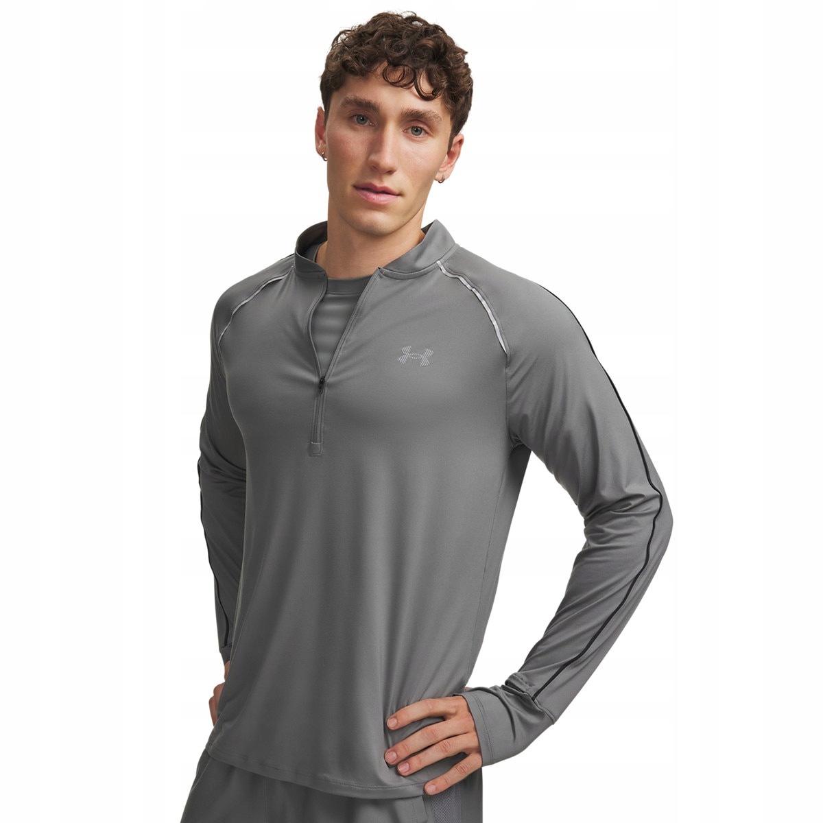 Męska bluza do biegania Under Armour Ua Velociti Khaki XL