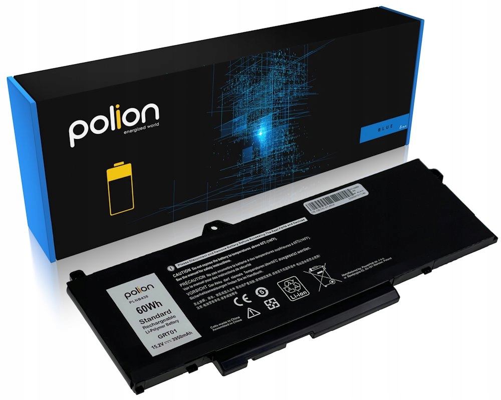 Trx Baterie Polion GRT01 pro notebooky Dell 451-BCUN Latitude 5421 5521 553
