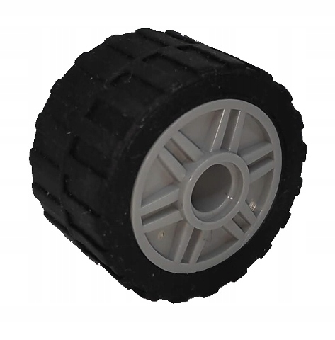 LEGO 55981c06 Koło z oponą 89201 szare jasne NOWE (5g) 1 szt.